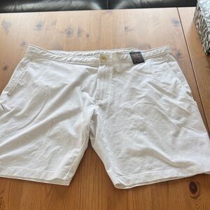 GoodMan white cotton shorts XL. New with tags